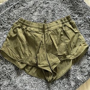 Green Lululemon Shorts!